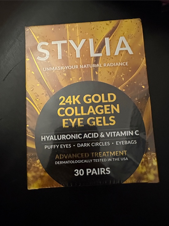 Other - 24K Gold Collagen Eye Gels - Gold (30 Pairs)